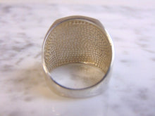 Load image into Gallery viewer, Womens Vintage Estate Sterling Silver Modernist Ring 12.9g E4472