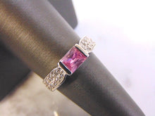 Load image into Gallery viewer, Womens Vintage Estate Sterling Silver Rose Quartz Ring 4.0g E4492