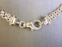 Load image into Gallery viewer, Womens Vintage Estate Sterling Silver Choker Necklace 19.4g E4527