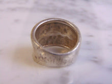 Load image into Gallery viewer, Womens Vintage Estate Sterling Silver Modernist Ring 7.9g E4529