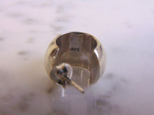 Load image into Gallery viewer, Womens Vintage Estate Sterling Silver Open Hoop Stick Earrings 5.8g E4542