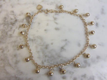 Load image into Gallery viewer, Womens Vintage Estate Sterling Silver Charm Bracelet 12.7g E4550
