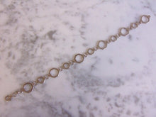 Load image into Gallery viewer, Womens Vintage Estate Sterling Silver Modernist Bracelet 8.3g E4576