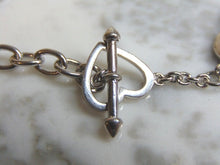 Load image into Gallery viewer, Womens Vintage Estate Sterling Silver Love Charm Bracelet 14.1g E4599