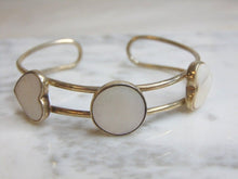 Load image into Gallery viewer, Womens Vintage Estate Sterling Silver Cuff Bracelet 20.7g E4626
