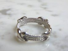Load image into Gallery viewer, Womens Vintage Estate Sterling Silver Ring 4.1g E4627