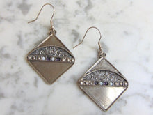 Load image into Gallery viewer, Womens Vintage Estate Sterling Silver Dangle Earrings 13g #E4676