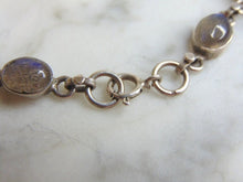 Load image into Gallery viewer, Womens Vintage Estate Sterling Silver Stones Bracelet 8.4g E4734