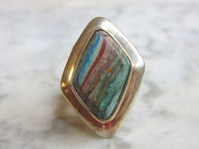 Load image into Gallery viewer, Womens Vintage Estate Sterling Silver Modernest Ring 12.7g E4756