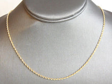 Load image into Gallery viewer, Womens Vintage Estate 14K Yellow Gold Chain Necklace 6.1g E4842