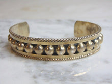 Load image into Gallery viewer, Womens Vintage Estate Sterling Silver Cuff Bracelet 35.1g E4860