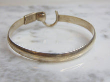 Load image into Gallery viewer, Womens Vintage Estate Sterling Silver Modernist Bracelet 18.1g E4867