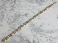 Load image into Gallery viewer, Womens Vintage Estate Sterling Silver Link Bracelet 20.1g E4878