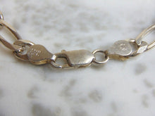 Load image into Gallery viewer, Womens Vintage Estate Sterling Silver Italian Chain Link Bracelet 15.1g E4879