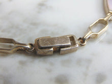 Load image into Gallery viewer, Womens Vintage Estate Sterling Silver Opal Inlay Link Bracelet 11.1g E4880
