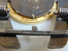 Load image into Gallery viewer, Vintage Estate Lucky Horseshoe Free Masons Sterling Silver &amp; 10k Diamond Belt Buckle