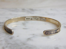Load image into Gallery viewer, Womens Vintage Estate Sterling Silver Cuff Bracelet 13.8g E4915