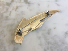 Load image into Gallery viewer, Womens Vintage Estate .925 Sterling Silver Dolphin Brooch 8.8g E4444