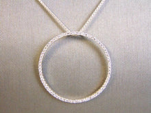 Load image into Gallery viewer, Womens Vintage Estate CZ Stones Pendant W/ Necklace 7.5g E4509