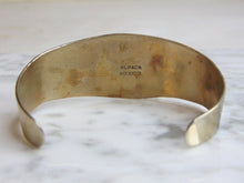 Load image into Gallery viewer, Vintage Estate Southwestern Design Bracelet w/ Turquoise, 19.8g E5016