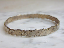 Load image into Gallery viewer, Womens Vintage Estate Sterling Silver Modernist Bracelet 18.1g E5029