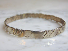 Load image into Gallery viewer, Womens Vintage Estate Sterling Silver Modernist Bracelet 18.1g E5029