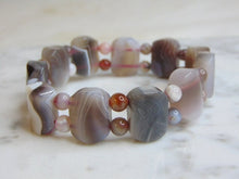 Load image into Gallery viewer, Womens Vintage Estate Agate Bracelet