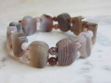 Load image into Gallery viewer, Womens Vintage Estate Agate Bracelet