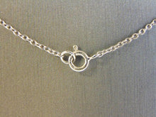 Load image into Gallery viewer, Womens Vintage Estate Sterling Silver Heart &amp; Stone Pendant w/ Necklace 5.1g E4533
