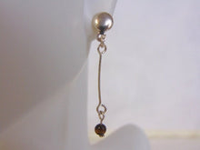 Load image into Gallery viewer, Womens Vintage Estate Sterling Silver Dangle Earrings 1.4g #E4541