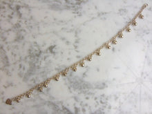 Load image into Gallery viewer, Womens Vintage Estate Sterling Silver Charm Bracelet 12.7g E4550