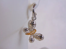 Load image into Gallery viewer, Womens Vintage Estate Sterling Silver Butterfly Earrings 5.6g E4568