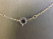 Load image into Gallery viewer, Womens Vintage Estate Sterling Silver Aventurine ? Pendant W/ Necklace 14.7g E4582