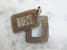 Load image into Gallery viewer, Womens Vintage Estate Sterling Silver CZ Stone Pendant 7.2g E4616