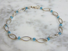 Load image into Gallery viewer, Womens Vintage Estate Sterling Silver Bracelet 3.3g E4631