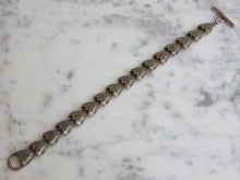 Load image into Gallery viewer, Womens Vintage Estate Sterling Silver Modernist Bracelet 31.6g E5114