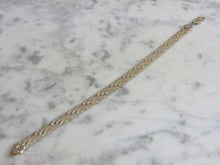 Load image into Gallery viewer, Womens Vintage Estate Sterling Silver Mesh Bracelet 15g E4691
