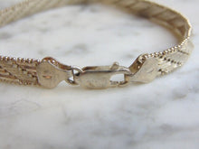 Load image into Gallery viewer, Womens Vintage Estate Sterling Silver Mesh Bracelet 15g E4691