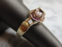 Load image into Gallery viewer, Womens Vintage Estate 14K White Gold CZ Ring 5.6g E3003
