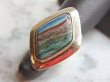 Load image into Gallery viewer, Womens Vintage Estate Sterling Silver Modernest Ring 12.7g E4756