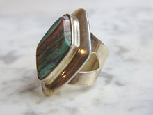 Load image into Gallery viewer, Womens Vintage Estate Sterling Silver Modernest Ring 12.7g E4756
