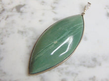 Load image into Gallery viewer, Womens Vintage Estate Sterling Silver Variscite Stone Pendant 34.4g E4830