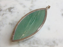 Load image into Gallery viewer, Womens Vintage Estate Sterling Silver Variscite Stone Pendant 34.4g E4830