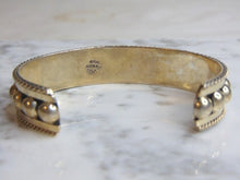 Load image into Gallery viewer, Womens Vintage Estate Sterling Silver Cuff Bracelet 35.1g E4860