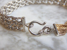 Load image into Gallery viewer, Womens Vintage Estate Sterling Silver Bracelet 24.6g E4863