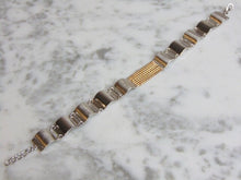 Load image into Gallery viewer, Womens Vintage Estate Sterling Silver Link Bracelet 15.7g E4864