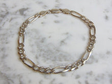 Load image into Gallery viewer, Womens Vintage Estate Sterling Silver Italian Chain Link Bracelet 15.1g E4879