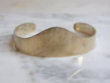 Load image into Gallery viewer, Womens Vintage Estate Sterling Silver Modernist Cuff Bracelet 14.2g E4914