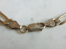 Load image into Gallery viewer, Womens Vintage Estate Sterling Silver Italian Chain Link Bracelet 12.9g E5240