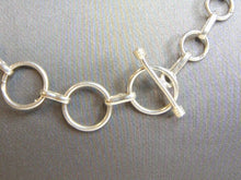 Load image into Gallery viewer, Womens Vintage Estate Sterling Silver Necklace w/ Faux Pearls 75.8g E5035